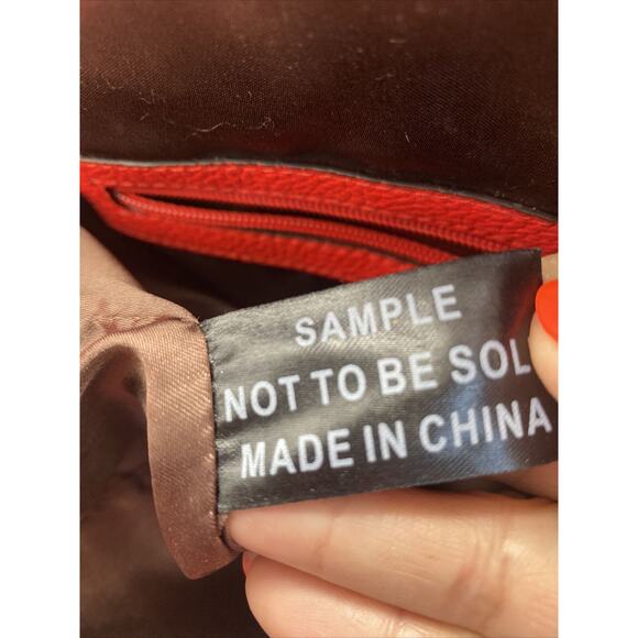 Rare - Milly Shoulder Leather Coral Red. - Picture 14 of 15